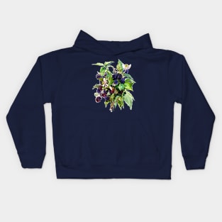 Blackberries Kids Hoodie